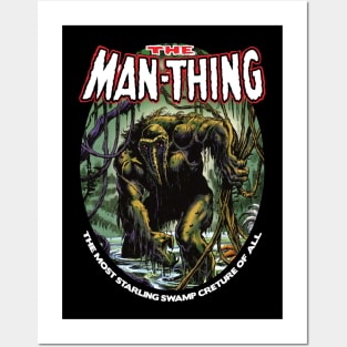 HORROR MAN-THING 1974 Posters and Art